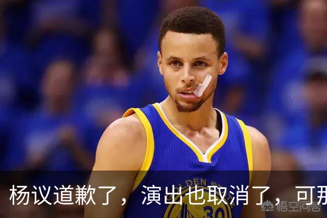杨议道歉了，演出也取消了，可那句“误会”什么都没解决。
